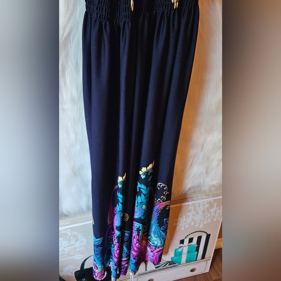 Beaches Sweeping Summer Romance Maxi Dress w/ Elastic Waist - Picture 6 of 7